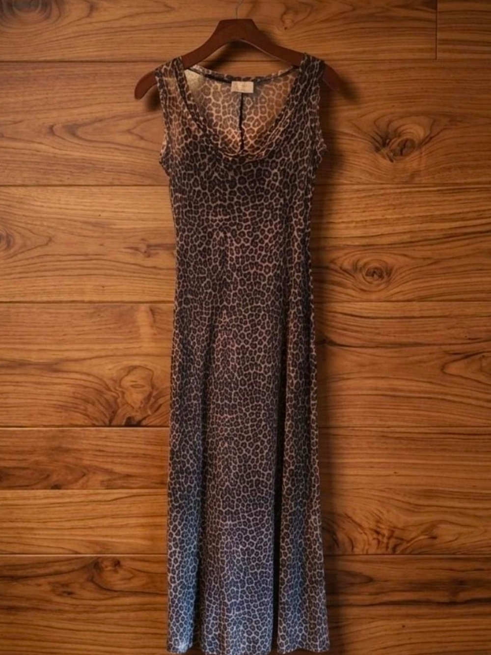 Vintage Moda International Victoria’s Secret 🐅 Maxi Dress Y2K Slip Cowl Neck